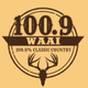 100.9 Classic Country - WAAI Logo