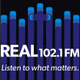 Real 102.1 - KFIM-LP Logo