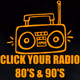 Click Your Radio - CYR '80s & '90s Logo