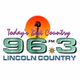 96.3 Lincoln Country - WLCN Logo