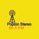 Poptún Stereo 88.5 FM Logo