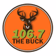 106.7 The Buck - WOKA-FM Logo