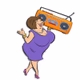 La Suegra FM Ecuador Logo