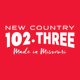 New Country 102.3 - KDEX-FM Logo