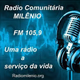 Rádio Comunitária Milênio FM Logo