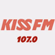 KISS FM 107.0 Logo