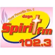 102.3 Spirit FM - DZGN Logo