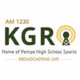 KGRO 1230AM Classics - KGRO Logo