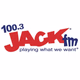 100.3 JACK fm - KJKK Logo