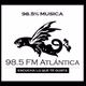 98.5 FM Atlantica Logo