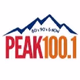 Peak 100.1 - KVNA-FM Logo