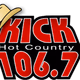 Kick 106.7 - KIKD Logo