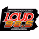 LOUD 98.5 Reading - W253CK Logo