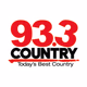 Country 93.3 - CJOK-FM Logo