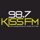 98.7 Kiss FM - KELI Logo
