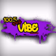 100.5 The Vibe - W263BG Logo