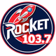 Rocket 103.7 - KTNK Logo