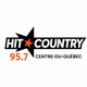 Hit Country 95.7 - CKYQ-FM Logo
