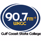 GC90.7 - WKGC-FM Logo