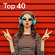 104.6 RTL - Top 40 Logo