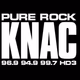 Pure Rock KNAC FM - KHDR Logo