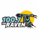 The Raven 100.7 - CKCC-FM Logo