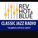 Rev Hot Blue - Classic Jazz Logo