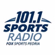 Sports Radio 101.1FM - WZPN Logo