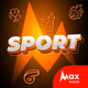 Max Radio - Sport Logo