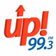 up! 99.3 - CIUP-FM Logo