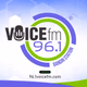 96.1 VOICE FM | #BANGIN Logo
