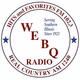 Real Country AM 1240 - WEBQ Logo