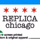Replica Chicago and Tonight Media Present Logo