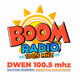 100.5 Boom Radio - DWEN Logo