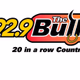 92.9 The Bull - KMXN Logo