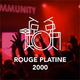 Rouge FM - Rouge Platine 2000 Logo