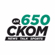News Talk 650 CKOM - CKOM Logo