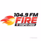104.9 FM Fire - KQFO-HD3 Logo