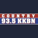 Today's Country 93.5 - KKBN Logo