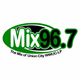 Mix 96.7 - WWUC-LP Logo