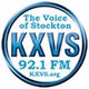 KXVS 92.1 FM The Voice of Stockton logo