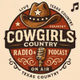 Cowgirls Country Radio Logo