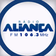 Rádio Aliança FM 106.3 Logo