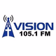 Vision 105.1 FM - WXNV-LP Logo