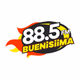 Buenísiima 88.5 FM - XHCM Logo