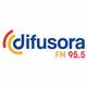 Rádio Difusora 95.5 FM Logo