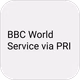 BBC World Service, via PRI Logo