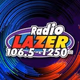 Radio Lazer 106.5 FM 1250 AM - K293CK Logo