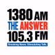 1380 / 105.3 The Answer - KXFN Logo