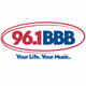 96.1 BBB - WBBB Logo